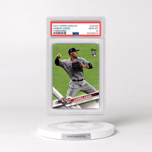 2017 Topps Update #US166 Aaron Judge - Throwing (PSA 10 GEM MINT)