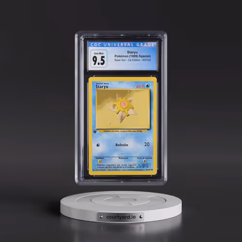 1999 Base Set #65/102 Staryu - 1st Edition (CGC 10 GEM MINT)