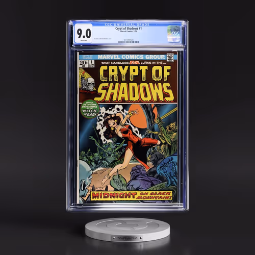 Crypt of Shadows #1 CGC 9.0 White Pages (Marvel Comics, 1/73) - Universal