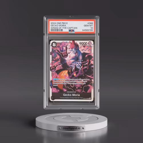 2024 One Piece Wings of the Captain #086 Gecko Moria (PSA 10 GEM MINT)