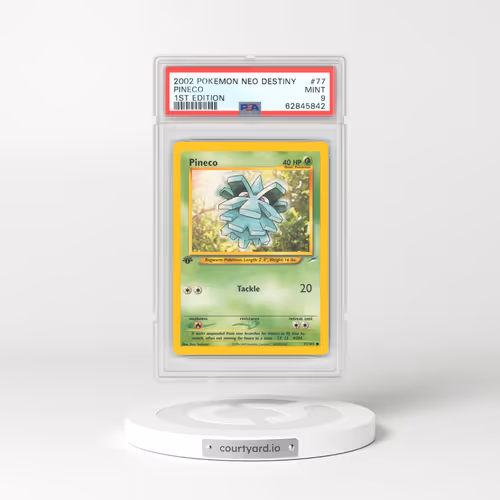 2002 Neo Destiny #77 Pineco - 1st Edition (PSA 9 MINT)