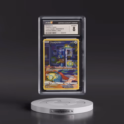 2023 Crown Zenith #GG23/GG70 Dunsparce - Galarian Gallery Holo (CGC 8 NM-MT)
