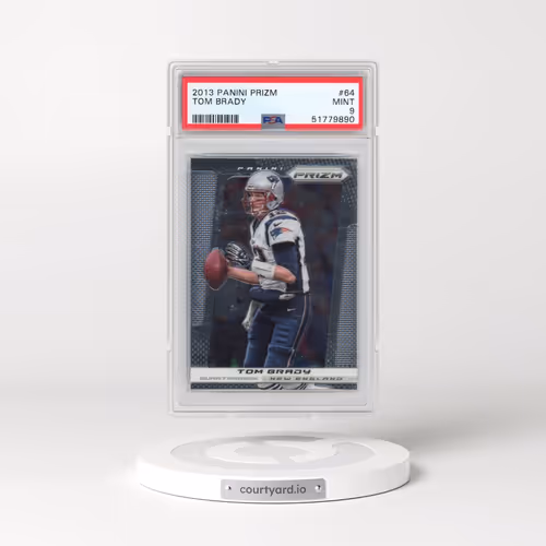 2013 Panini Prizm #64 Tom Brady (PSA 9 MINT)