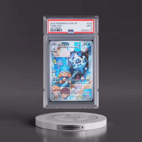 2023 Pokémon Sv4m-Future Flash #070 Vanillish - Art Rare (PSA 9 MINT)
