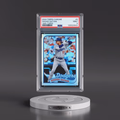2024 Topps Chrome 1989 Topps Baseball #5 Shohei Ohtani (PSA 9 MINT)