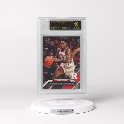 2024-25 Bowman U Now #5 Dylan Harper (BGS 10 PRISTINE)