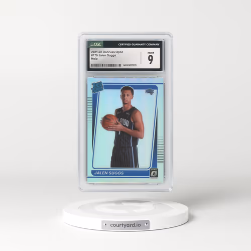 2021 Panini Donruss Optic #179 Jalen Suggs (CGC 9 MINT)