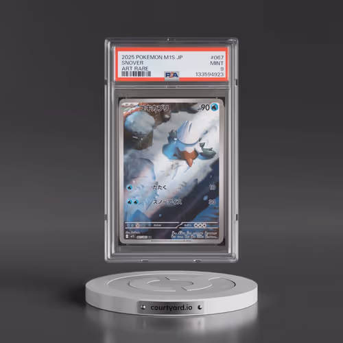 2025 Pokémon M1s-Mega Symphonia #067 Snover - Art Rare (PSA 9 MINT)