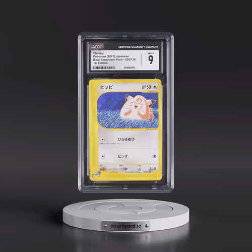 2001 Base Expansion Pack #028/128 Clefairy - 1st Edition (CGC 9 MINT)