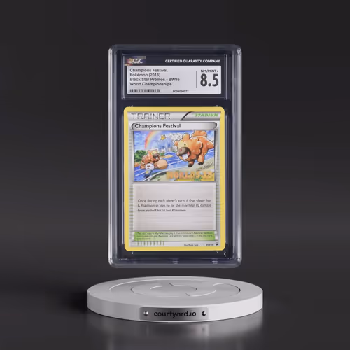 2011 Black Star Promos - Black & White #BW95 Champions Festival - World Championships (CGC 8.5 NM-MT