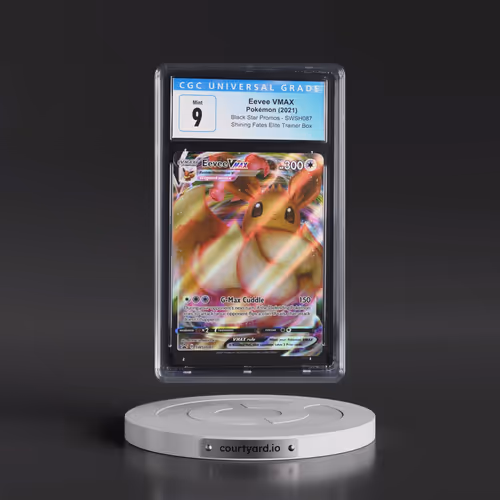 2017 Black Star Promos - Sword & Shield #SWSH087 Eevee VMAX - Shining Fates Elite Trainer Box (Holo)