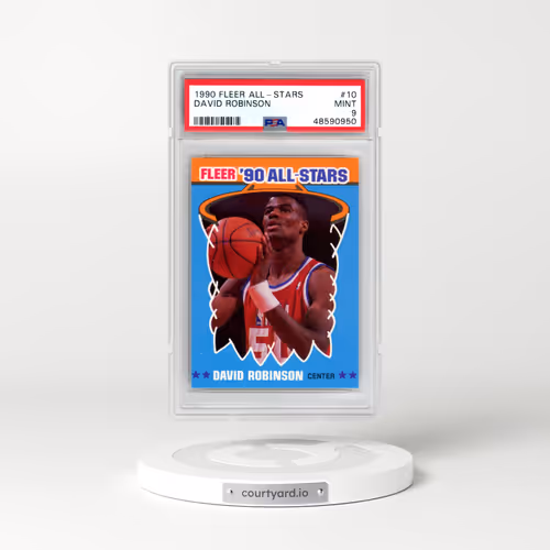 1990 Fleer All-Stars #10 David Robinson (PSA 9 MINT)