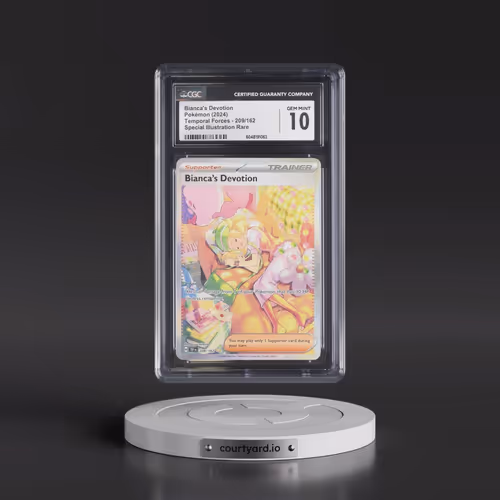 2023 Temporal Forces - TEF EN #209/162 Bianca's Devotion - Special Illustration Rare (CGC 10 GEM MIN
