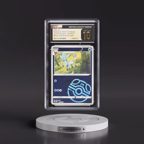 2025 Gem Pack Volume 2 - CBB2C - Simplified #08 10/14 Glaceon - Reverse Holo Master Ball (CGC 10 PRI