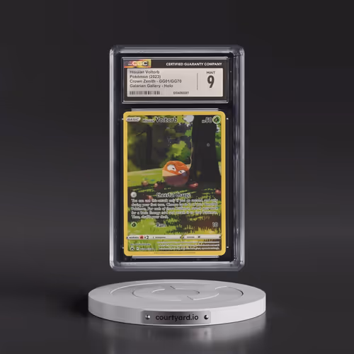 2023 Crown Zenith #GG01/GG70 Hisuian Voltorb - Galarian Gallery Holo (CGC 9 MINT)