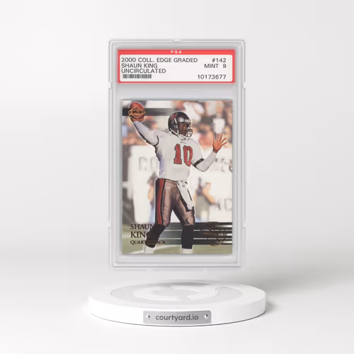 2000 Collector's Edge Graded #142 Shaun King - Uncirculated (PSA 9 MINT)