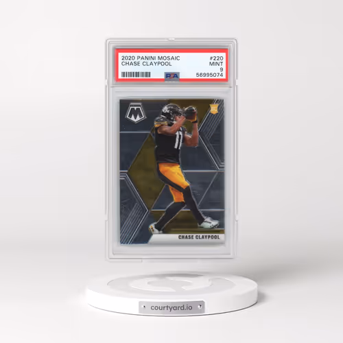 2020 Panini Mosaic #220 Chase Claypool (PSA 9 MINT)