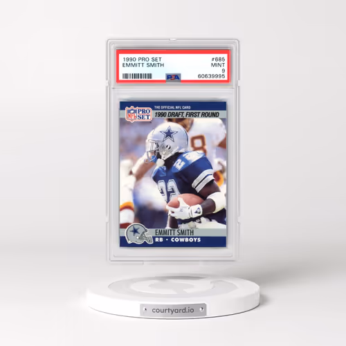 1990 Pro Set #685 Emmitt Smith (PSA 9 MINT)