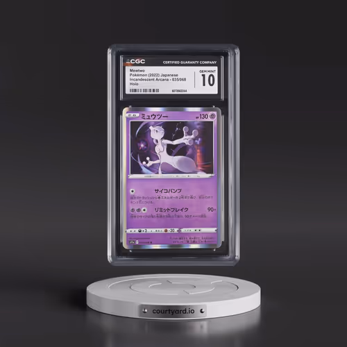 2022 Incandescent Arcana #035/068 Mewtwo - Holo (CGC 10 GEM MINT)