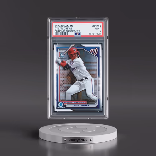 2024 Bowman Chrome Prospects #BCP23 Dylan Crews (PSA 9 MINT)