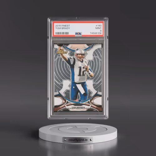 2015 Finest #140 Tom Brady (PSA 9 MINT)