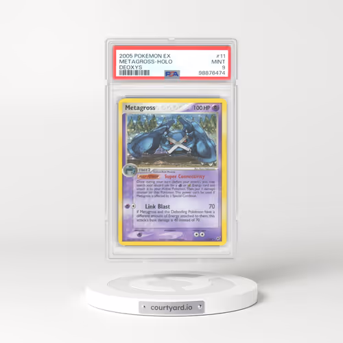 2005 Pokémon EX Deoxys #11 Metagross - Holo (PSA 9 MINT)