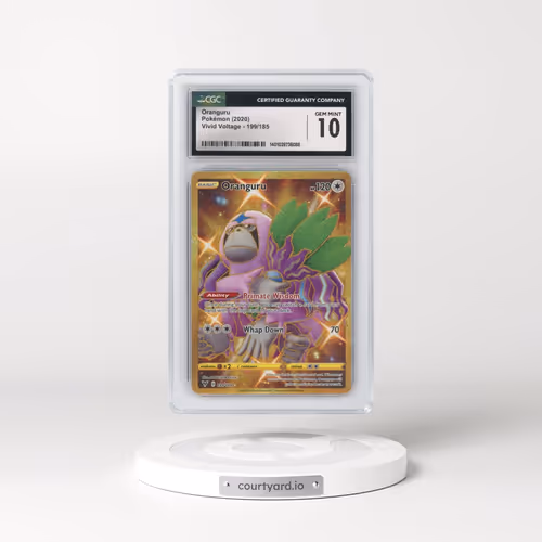 2020 Vivid Voltage #199/185 Oranguru - Secret Rare Holo (CGC 10 GEM MINT)