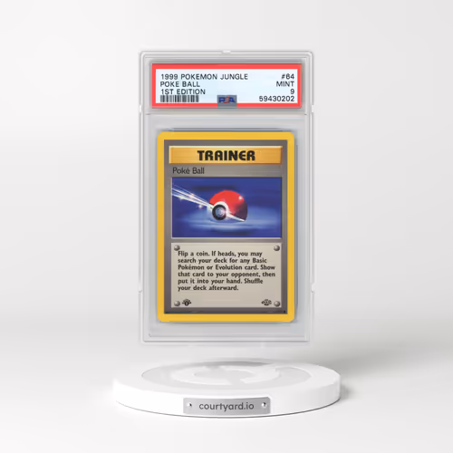 1999 Pokémon Jungle #64 Poke Ball - 1st Edition (PSA 9 MINT)