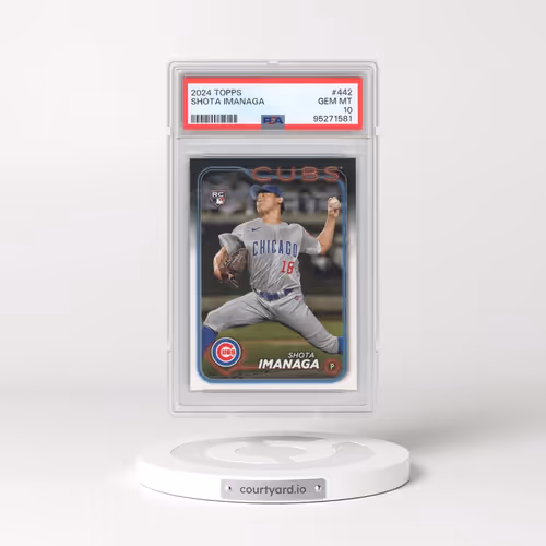 2024 Topps #442 Shota Imanaga (PSA 10 GEM MINT)