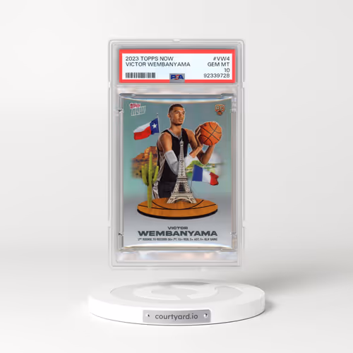 2023 Topps Now #VW4 Victor Wembanyama (PSA 10 GEM MINT)