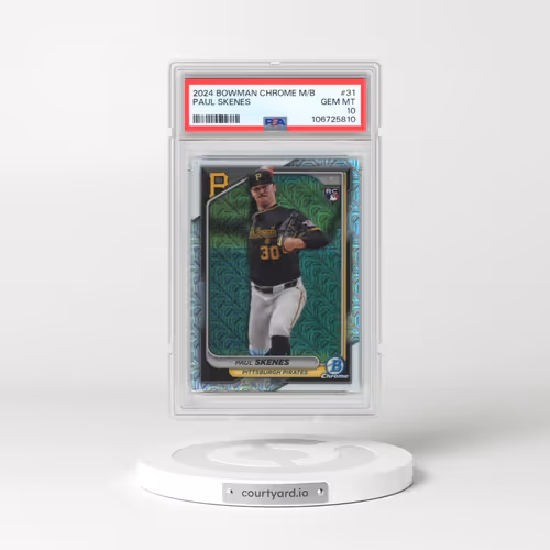 2024 Bowman Chrome Mega Box #31 Paul Skenes (PSA 10 GEM MINT)