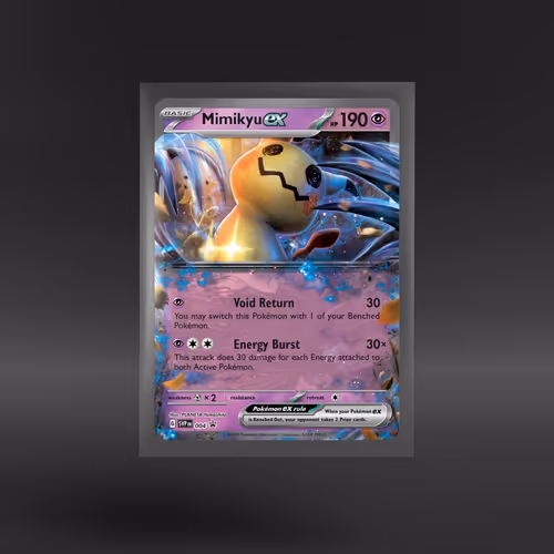Scarlet & Violet Black Star Promos #004 Mimikyu ex