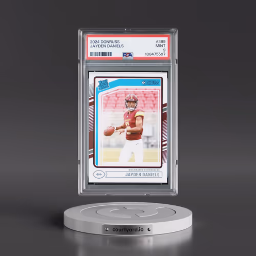 2024 Panini Donruss #389 Jayden Daniels (PSA 9 MINT)