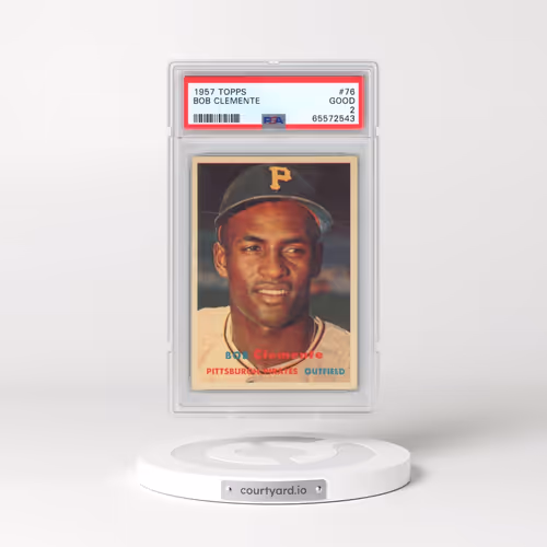 1957 Topps #76 Bob Clemente (PSA 2 GOOD)