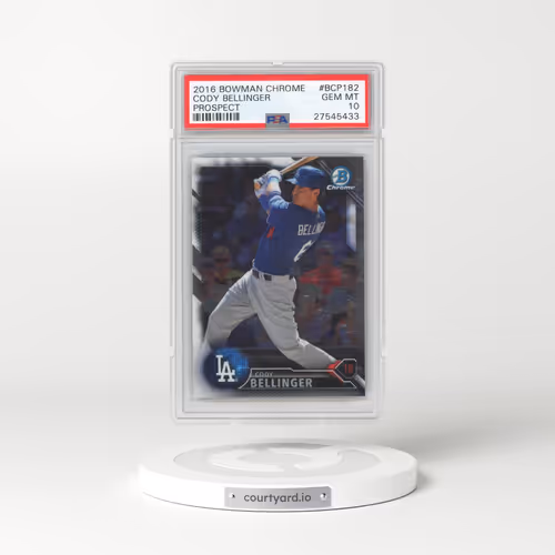 2016 Bowman Chrome Prospects #BCP182 Cody Bellinger (PSA 10 GEM MINT)