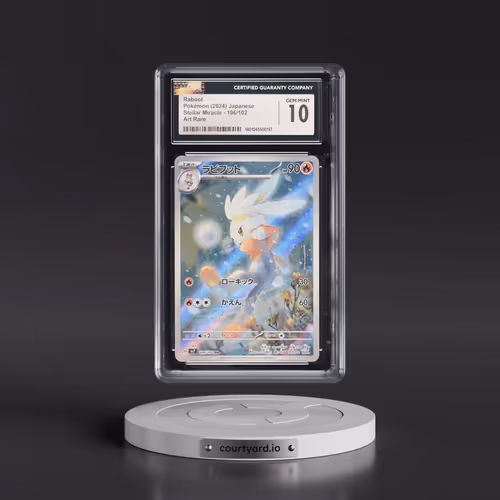 2024 Stellar Miracle #106/102 Raboot - Art Rare Holo (CGC 10 GEM MINT)