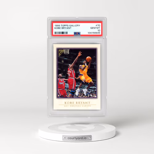 1999 Topps Gallery #70 Kobe Bryant (PSA 10 GEM MINT)