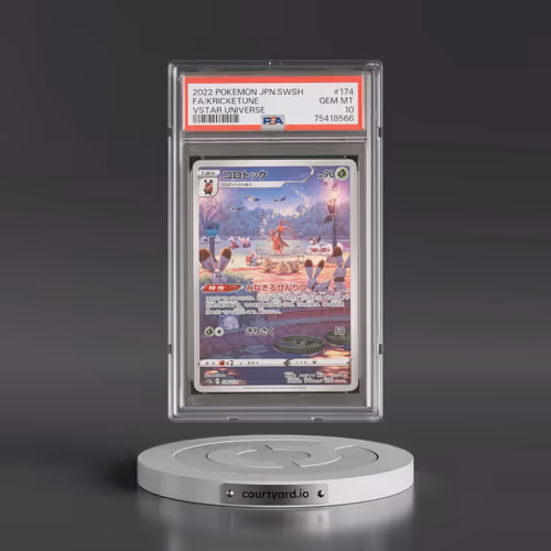 2022 Pokémon Sword & Shield Vstar Universe #174 Kricketune - Full Art (PSA 10 GEM MINT)