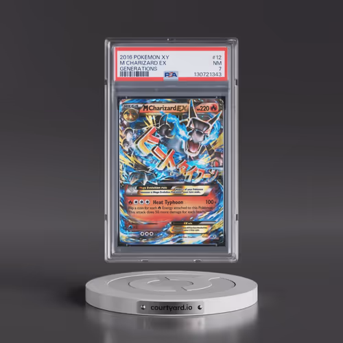 2016 Pokémon XY Generations #12 M Charizard EX - Holo (PSA 7 NM)