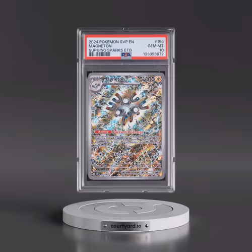 2024 Pokémon Svp EN-SV Black Star Promo #159 Magneton - Surging Sparks Elite Trainer Box (PSA 10 GEM