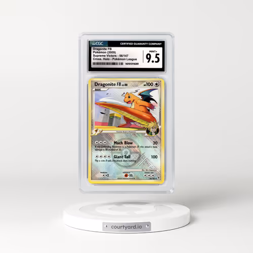 2009 Platinum - Supreme Victors #56 Dragonite FB - Holo (CGC 9.5 MINT+)