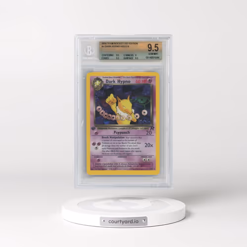 2000 Team Rocket #9 Dark Hypno - 1st Edition Holo (BGS 9.5 GEM MINT)