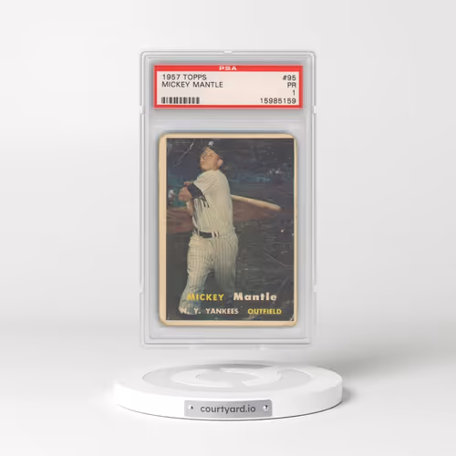 1957 Topps #95 Mickey Mantle (PSA 1 PR)