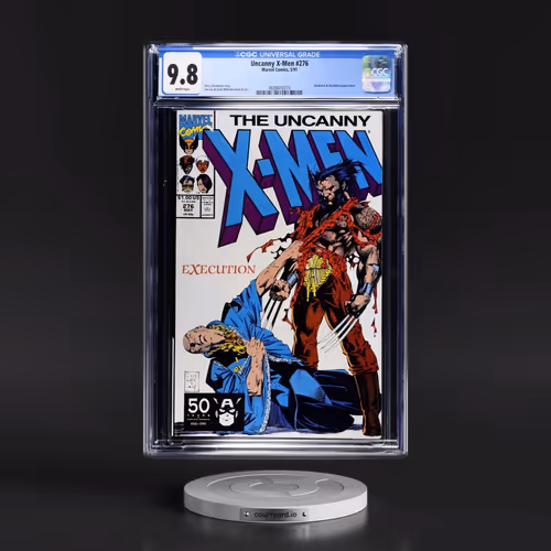 Uncanny X-Men #276 CGC 9.8 White Pages (Marvel Comics, 5/91) - Universal