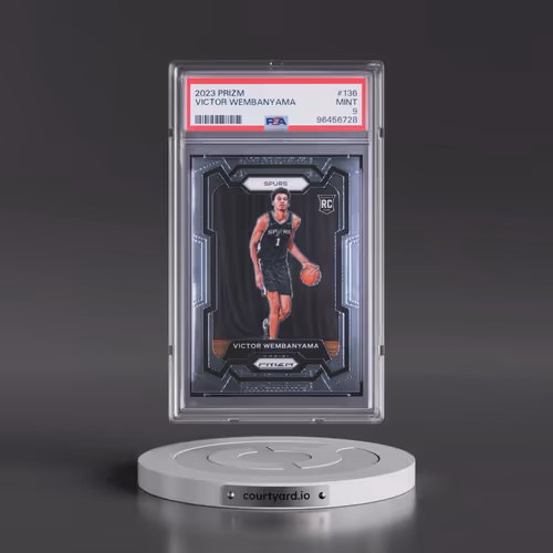 2023 Panini Prizm #136 Victor Wembanyama (PSA 9 MINT)