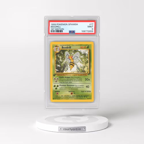 1999 Pokémon #17 Beedrill - 1st Edition (PSA 9 MINT)
