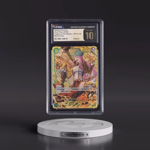 2025 Legacy of the Master (OP12) - English #OP12-118 Jewelry Bonney (CGC 10 PRISTINE)