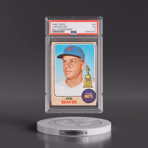 1968 Topps #45 Tom Seaver - All-Star Rookie (PSA 5 EX)