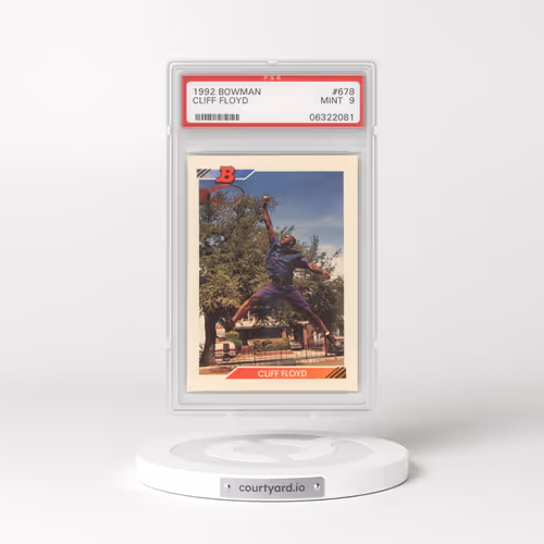1992 Bowman #678 Cliff Floyd (PSA 9 MINT)