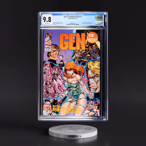 Gen 13 Limited Series #1 CGC 9.8 White Pages (Image Comics, 2/94) - Universal